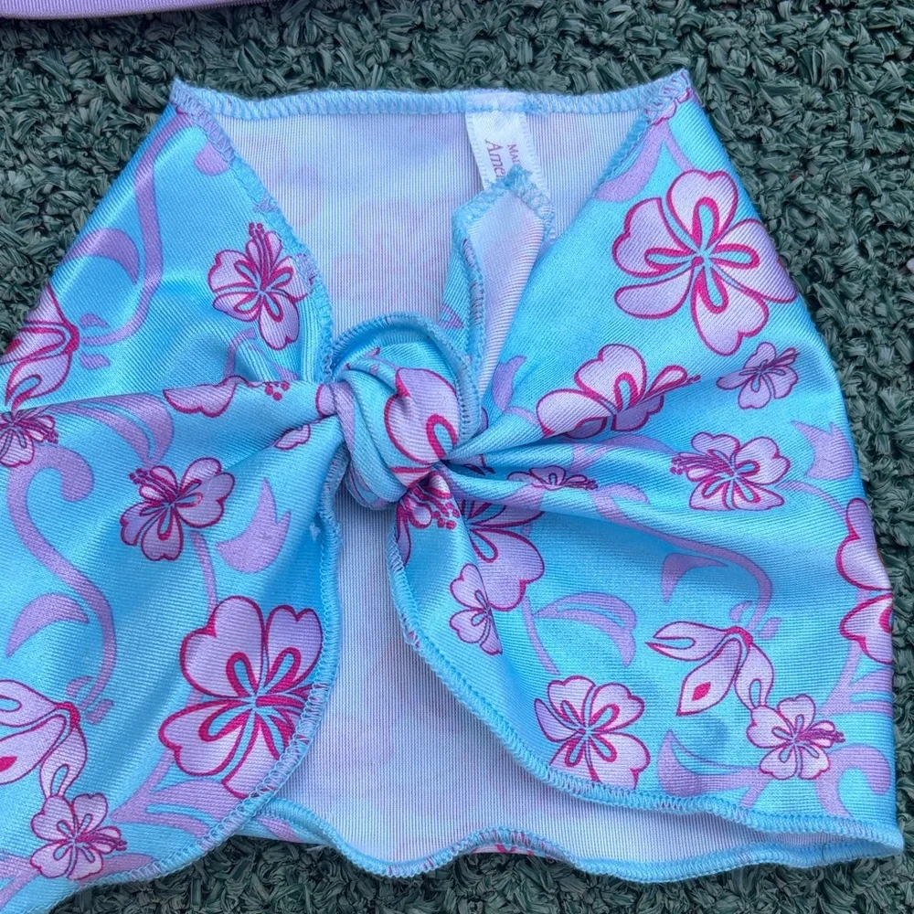 American Girl Ruffled Tankini outfit